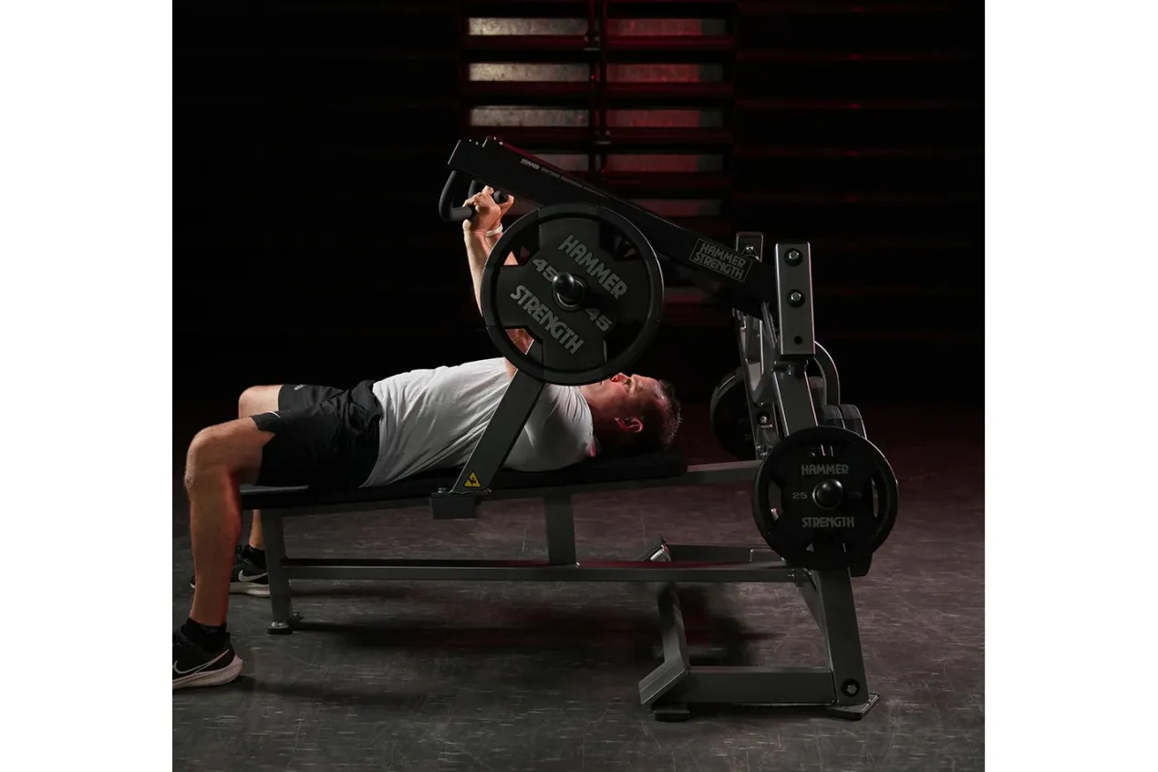Hammer Strength Plate-Loaded Iso-Lateral Horizontal Bench Press