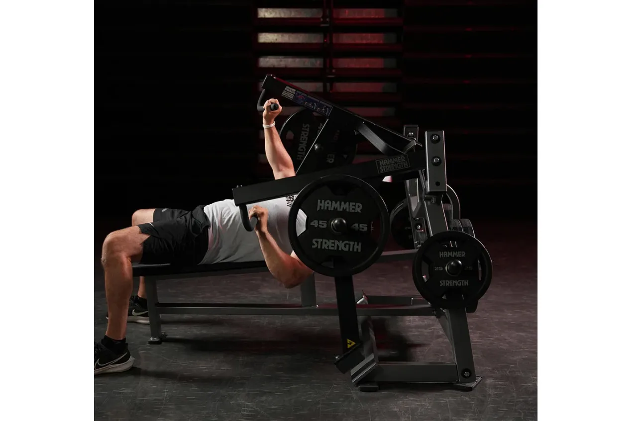 Hammer Strength Plate-Loaded Iso-Lateral Horizontal Bench Press