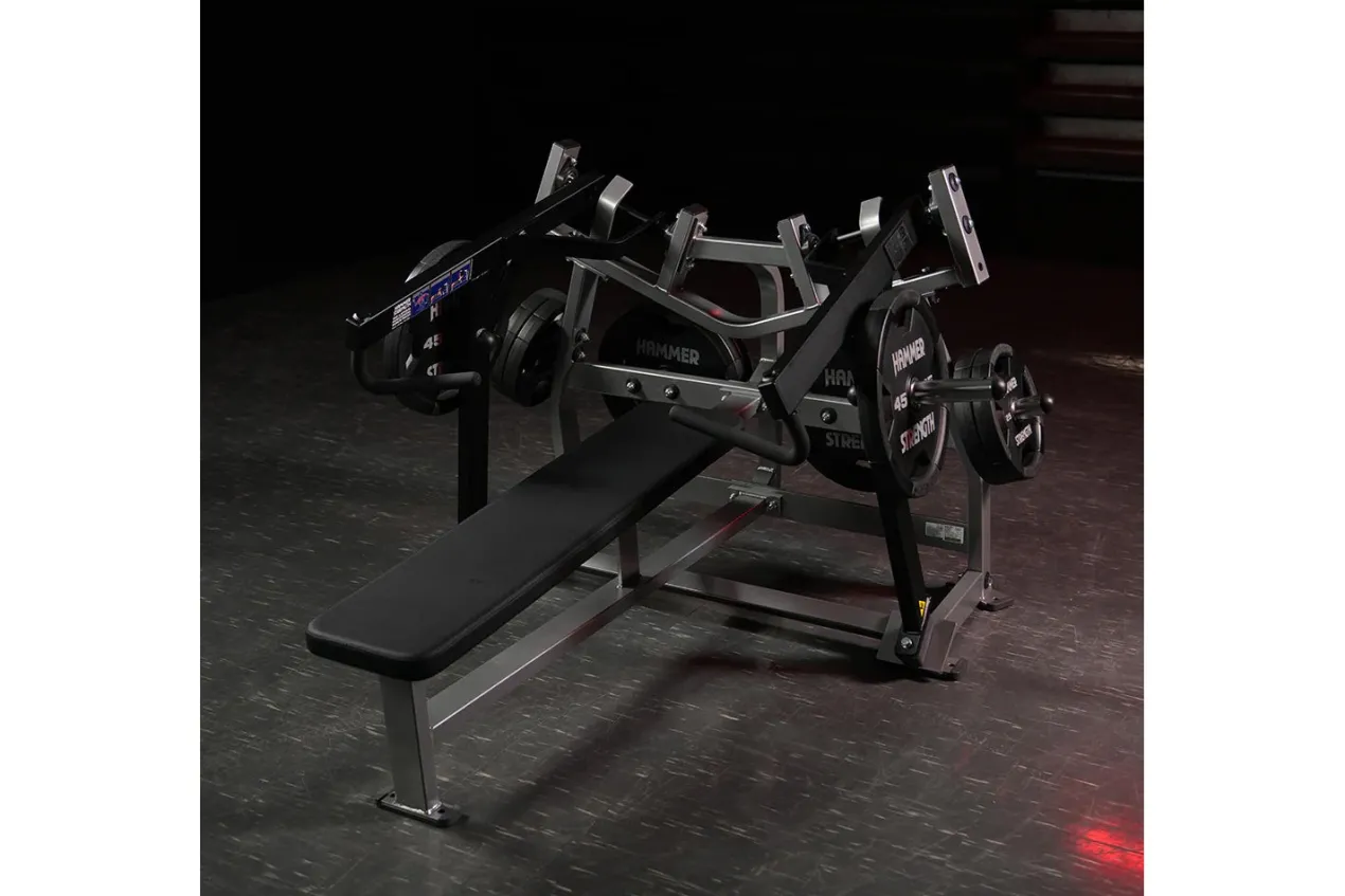 Hammer Strength Plate-Loaded Iso-Lateral Horizontal Bench Press