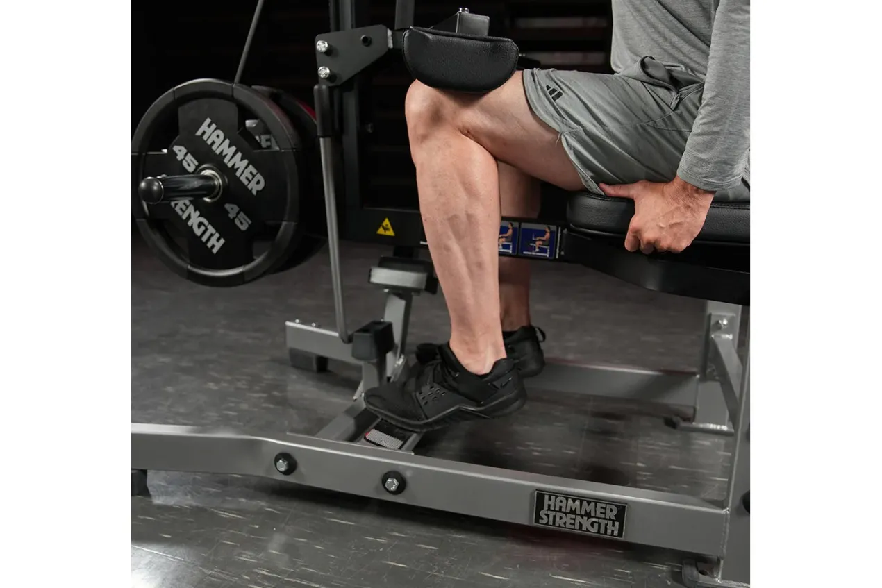 Hammer Strength Plate-Loaded Seated Calf Raise