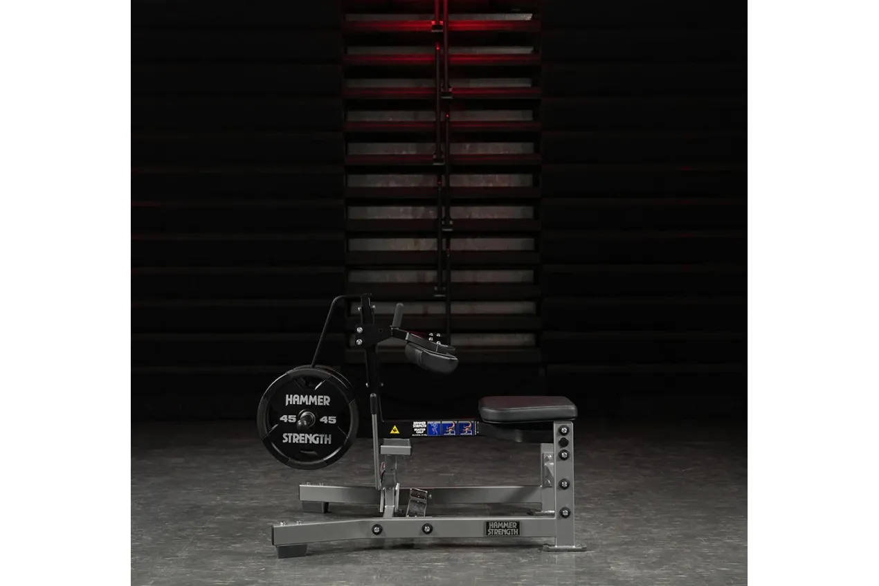Hammer Strength Plate-Loaded Seated Calf Raise