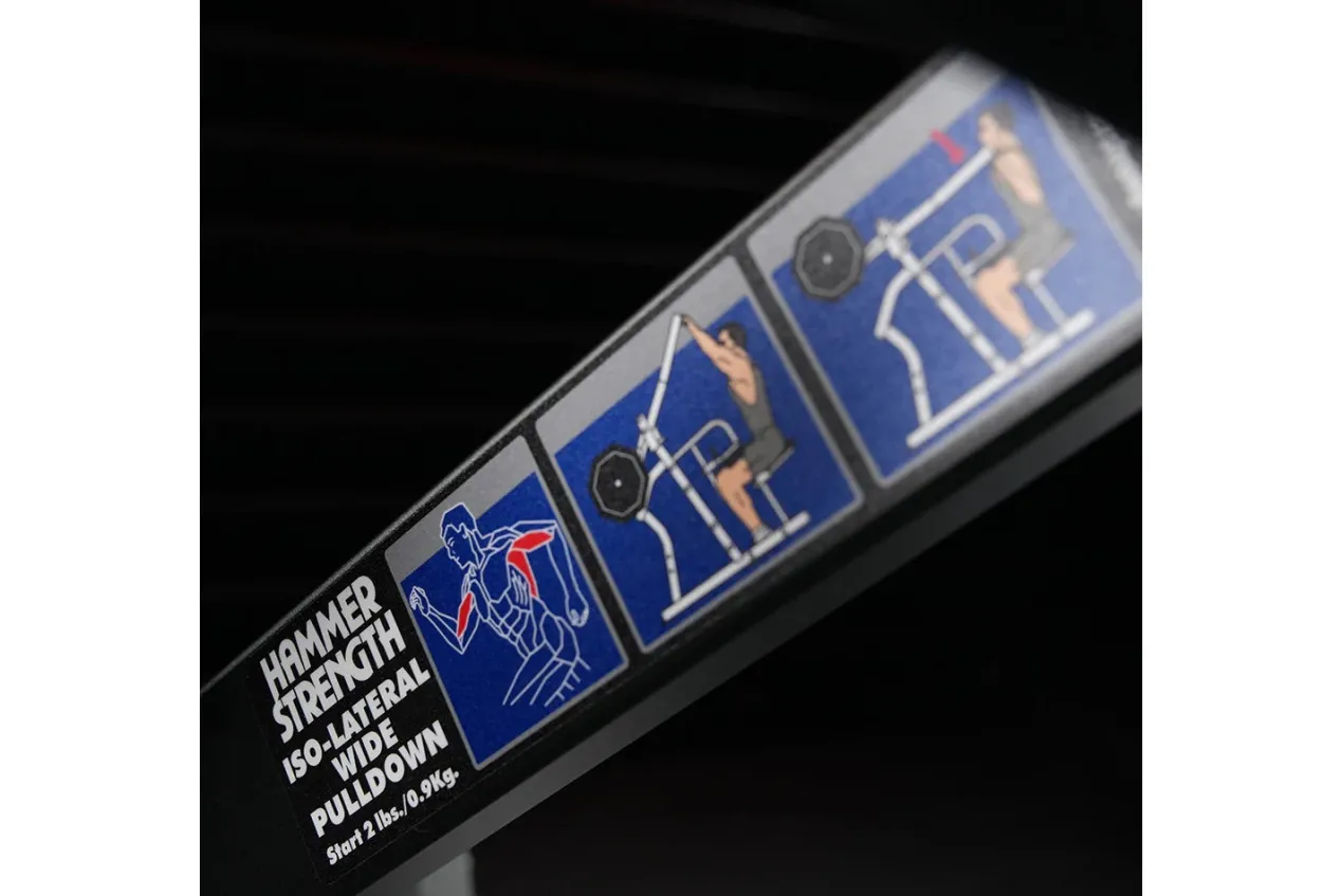 Hammer Strength Plate-Loaded Iso-Lateral Wide Pulldown