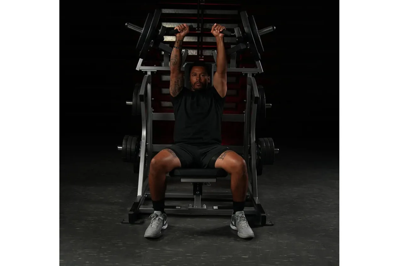 Hammer Strength Plate-Loaded Iso-Lateral Super Incline Press