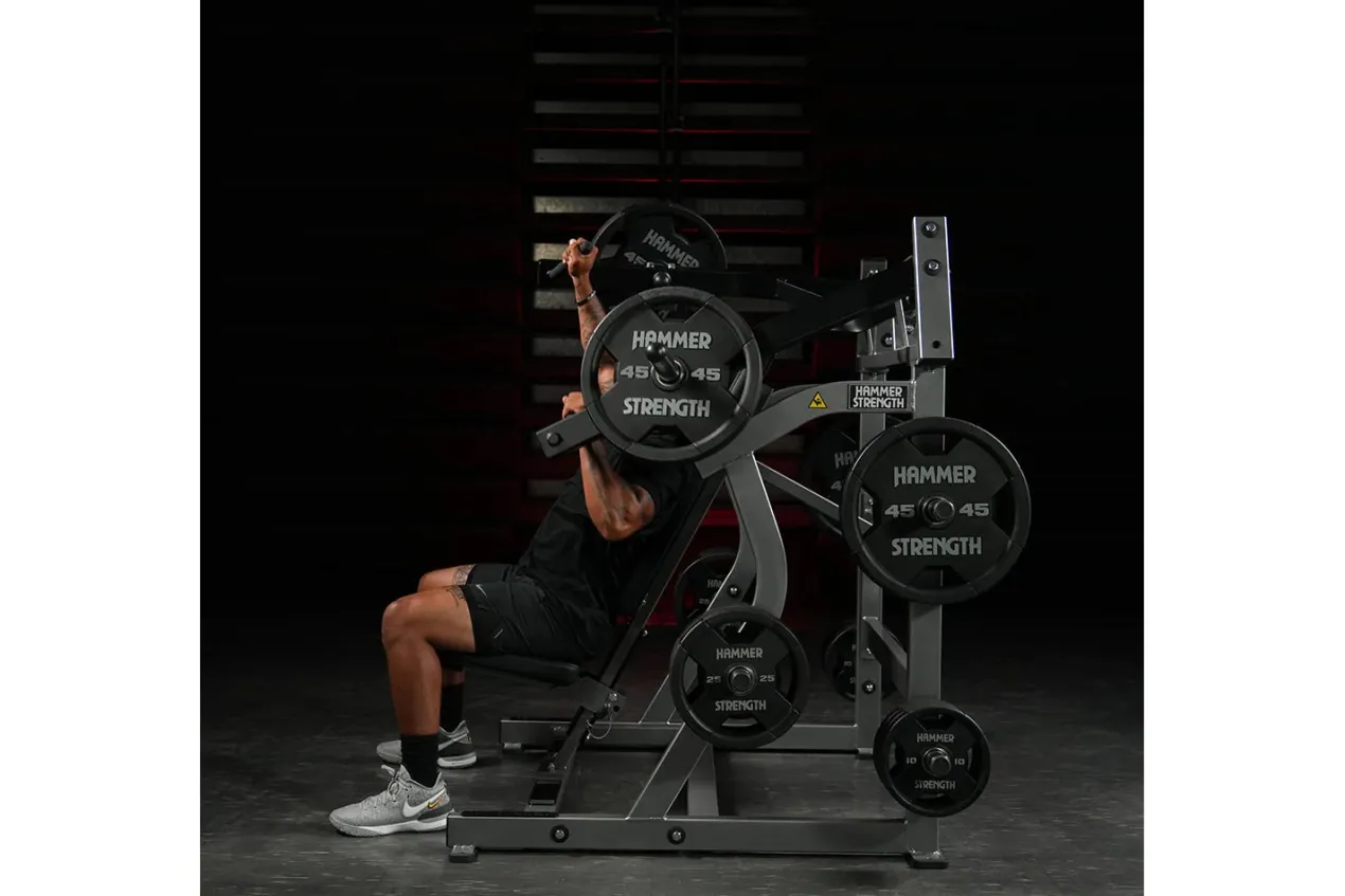Hammer Strength Plate-Loaded Iso-Lateral Super Incline Press