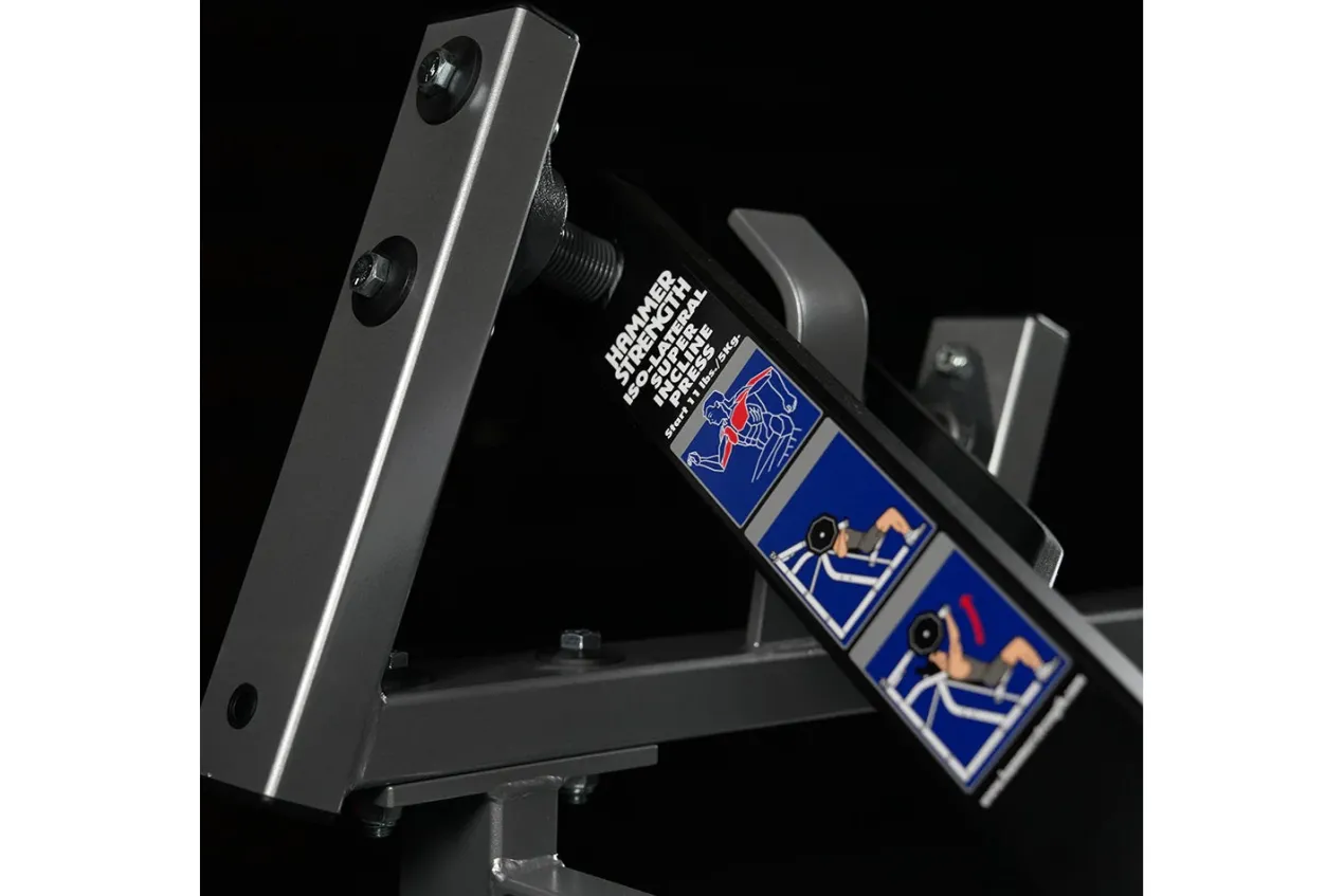 Hammer Strength Plate-Loaded Iso-Lateral Super Incline Press