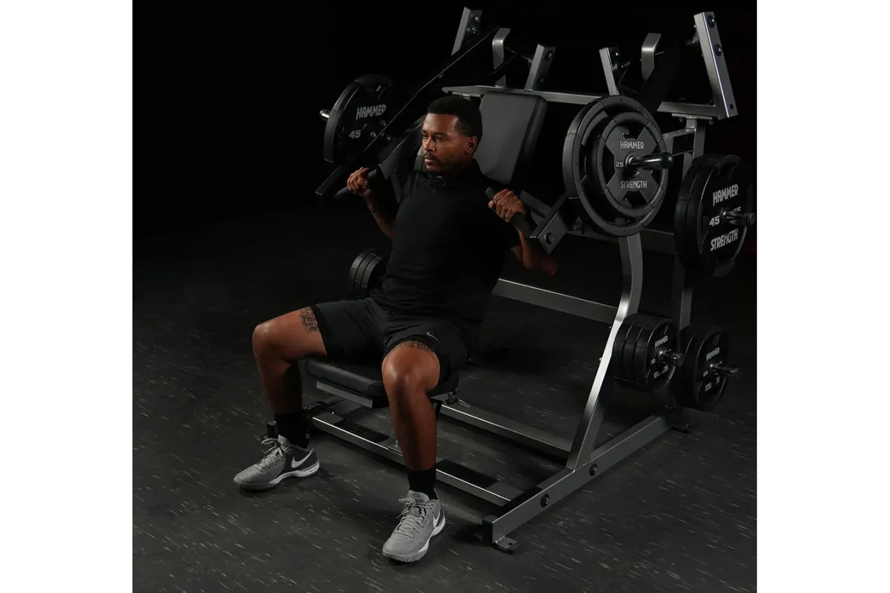 Hammer Strength Plate-Loaded Iso-Lateral Super Incline Press