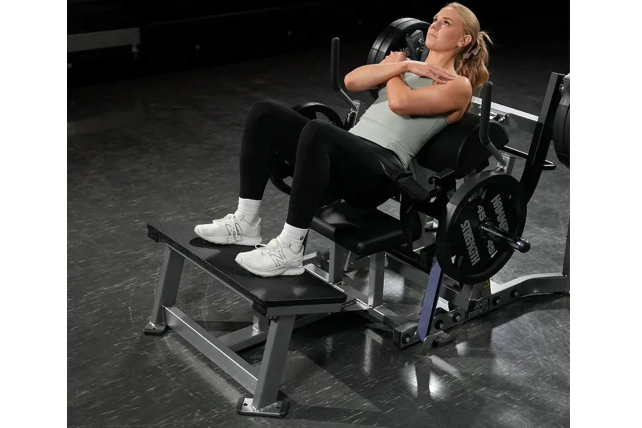 Hammer Strength Plate-Loaded Glute Drive