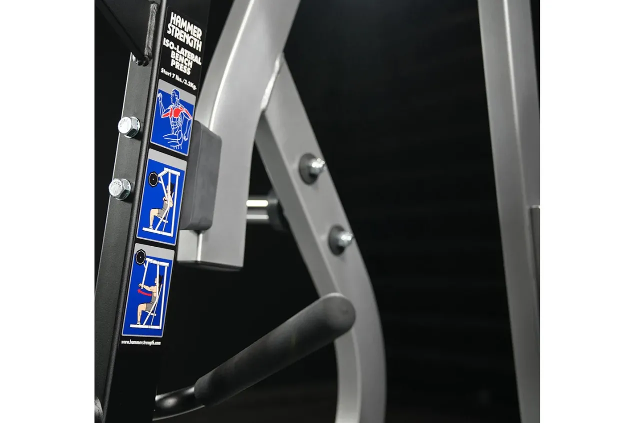 Hammer Strength Plate-Loaded Iso-Lateral Bench Press (🧨JULY 4th SALE)