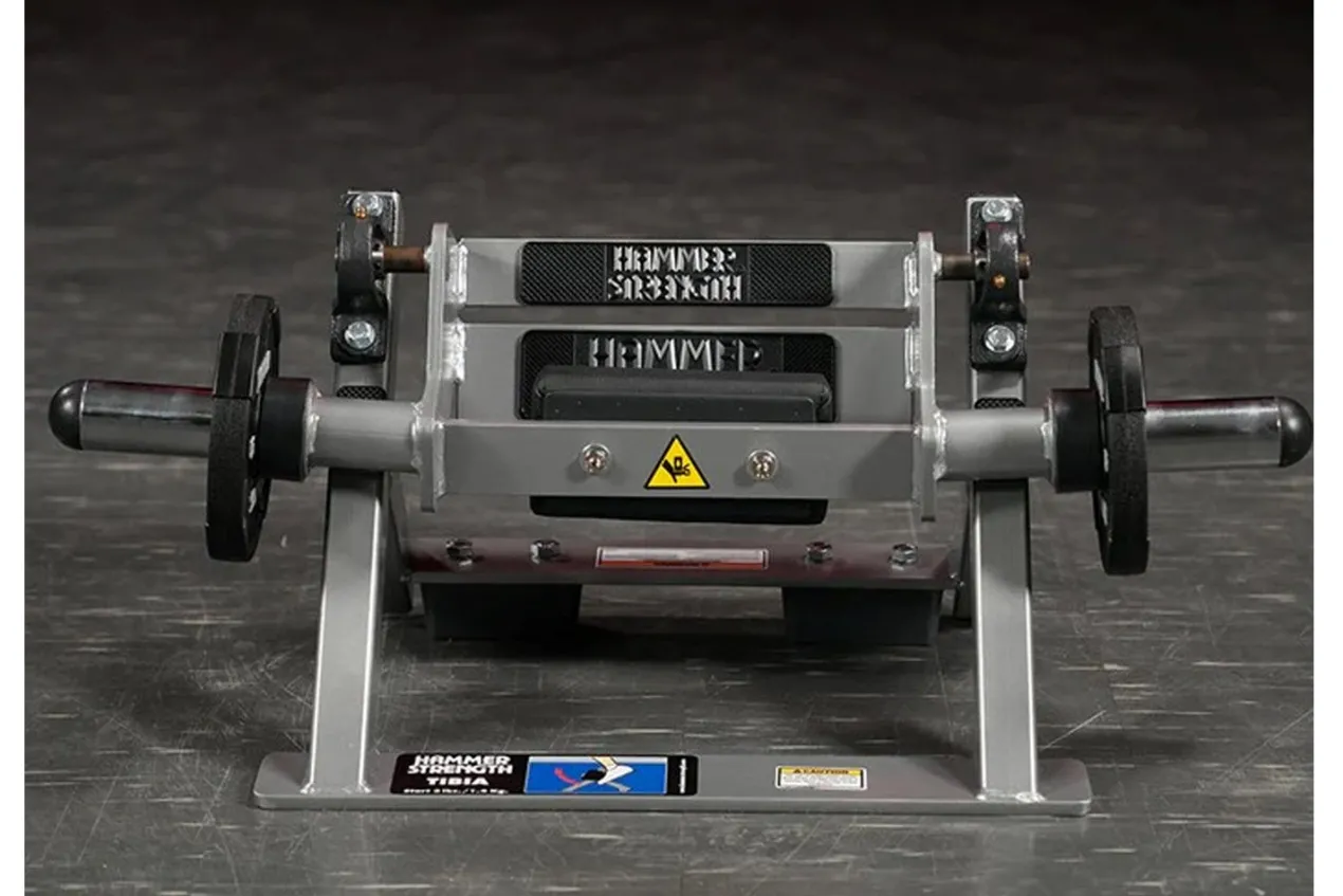 Hammer Strength Plate-Loaded Tibia Dorsi Flexion Bench Machine