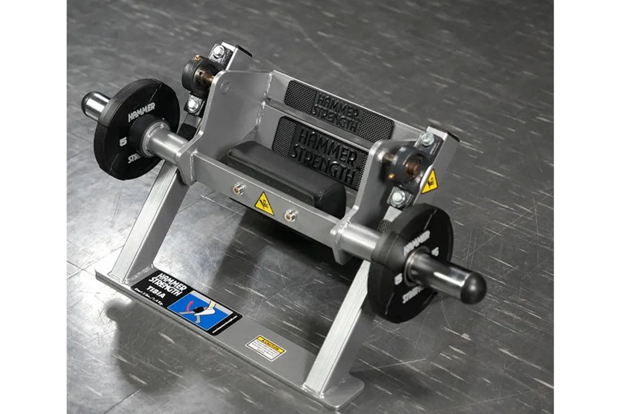 Hammer Strength Plate-Loaded Tibia Dorsi Flexion Bench Machine