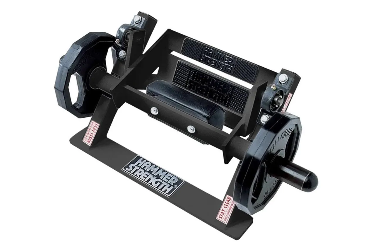 Hammer Strength Plate-Loaded Tibia Dorsi Flexion Bench Machine
