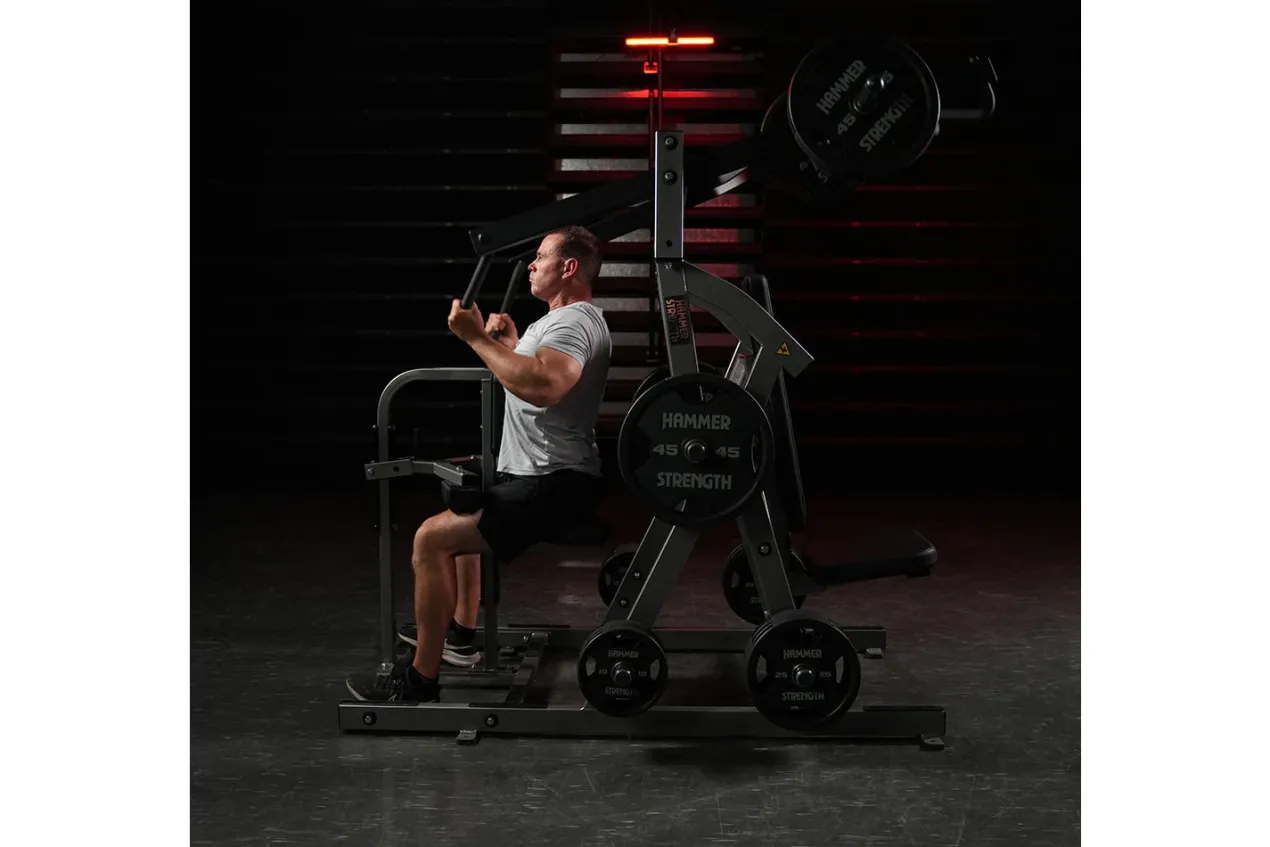 Hammer Strength Plate-Loaded Iso-Lateral Chest/Back Machine