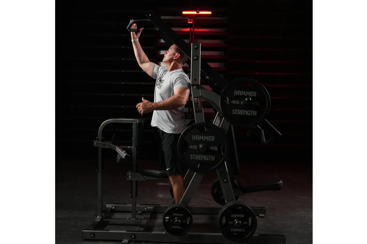 Hammer Strength Plate-Loaded Iso-Lateral Chest/Back Machine