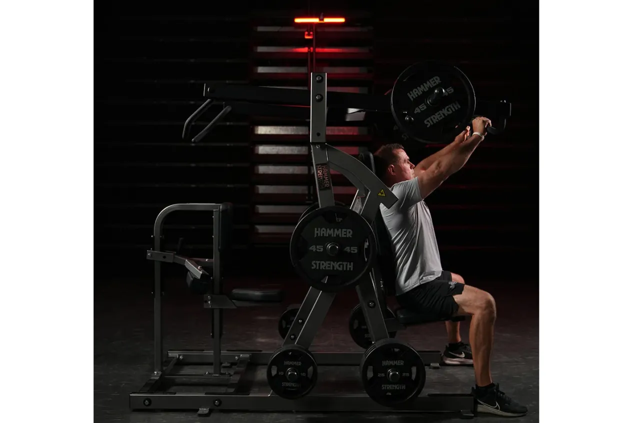 Hammer Strength Plate-Loaded Iso-Lateral Chest/Back Machine
