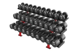 Hammer Strength Three Tier Dumbbell Rack