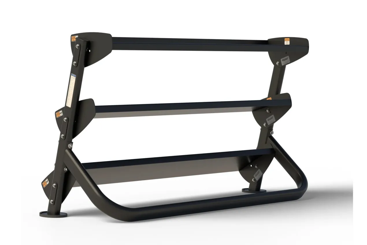 Hoist 60" Dumbbell Rack w/ Optional 3rd Tier (HF-5461-OPT-60)