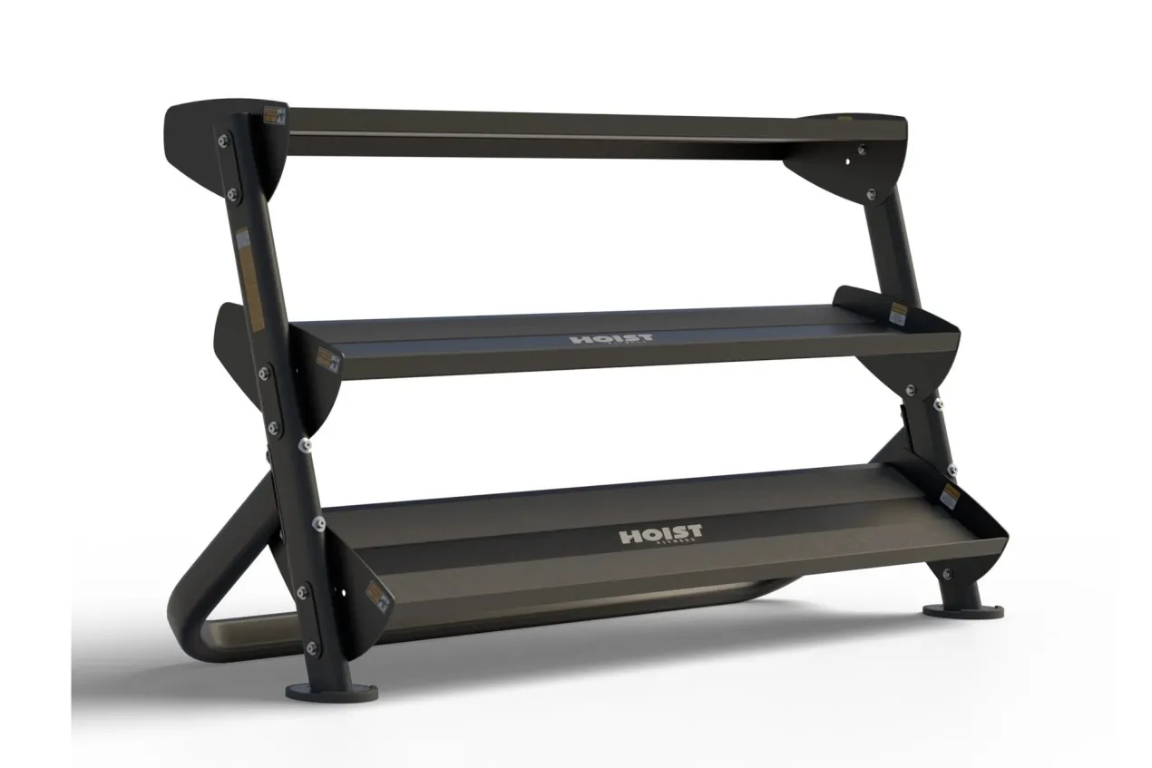 Hoist 60" Dumbbell Rack w/ Optional 3rd Tier (HF-5461-OPT-60)