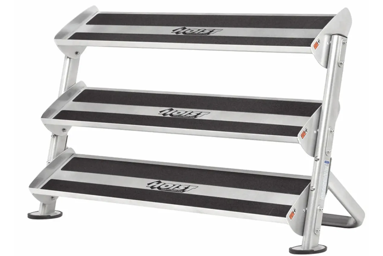 Hoist 60" Dumbbell Rack w/ Optional 3rd Tier (HF-5461-OPT-60)