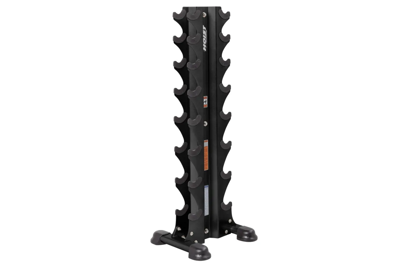 Hoist 8-Pair Vertical Dumbbell Tower Rack (HF-5460)
