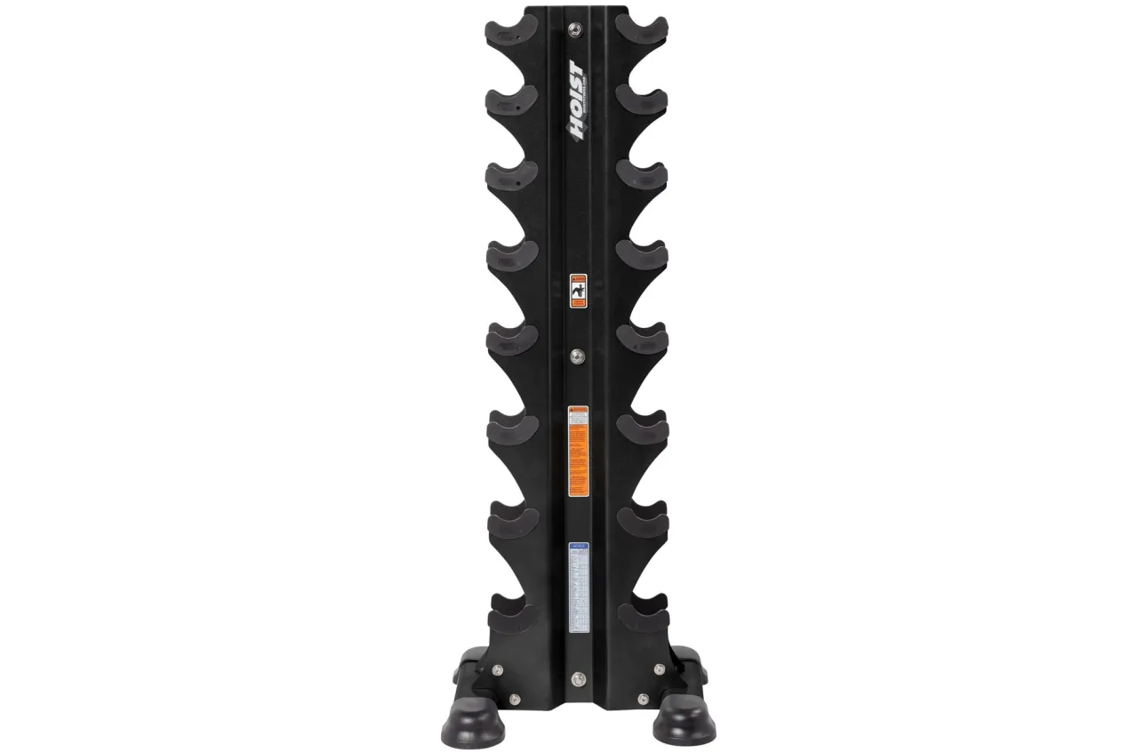 Hoist 8-Pair Vertical Dumbbell Tower Rack (HF-5460)