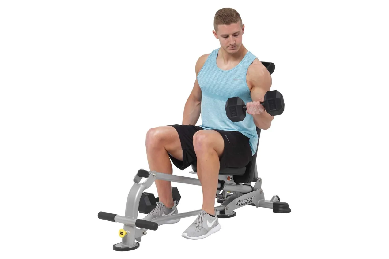 Hoist 7-Position Folding Fid Bench (HF-5167)