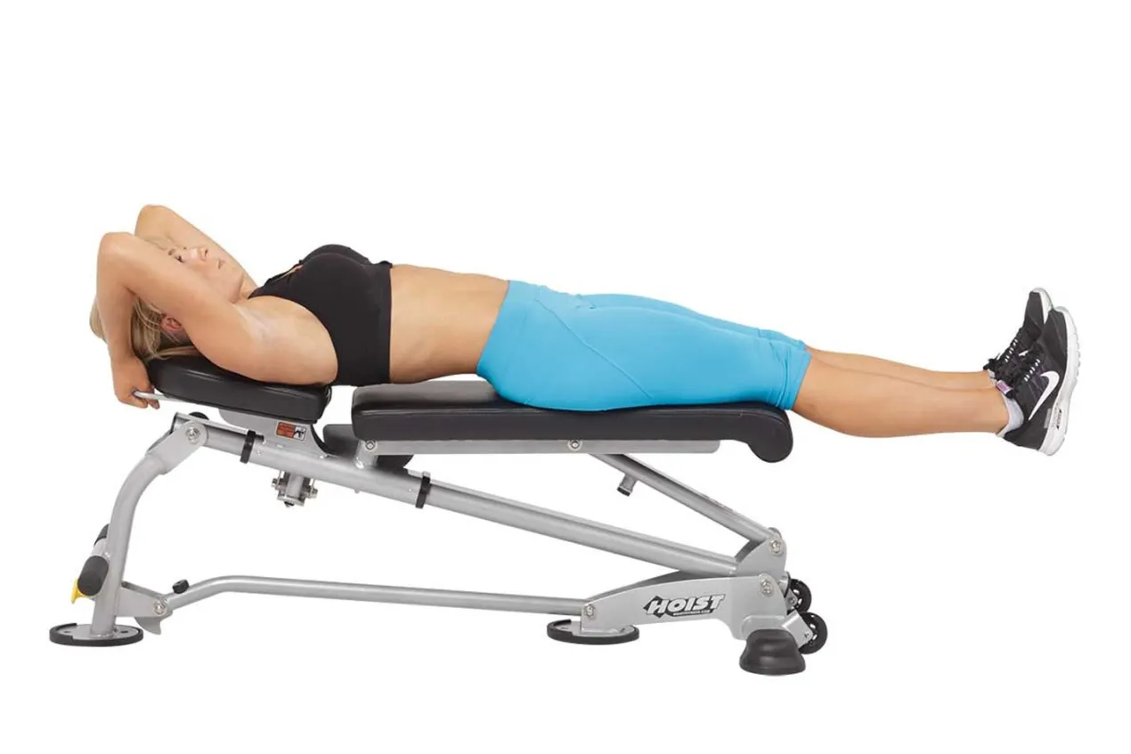 Hoist 7-Position Folding Fid Bench (HF-5167)
