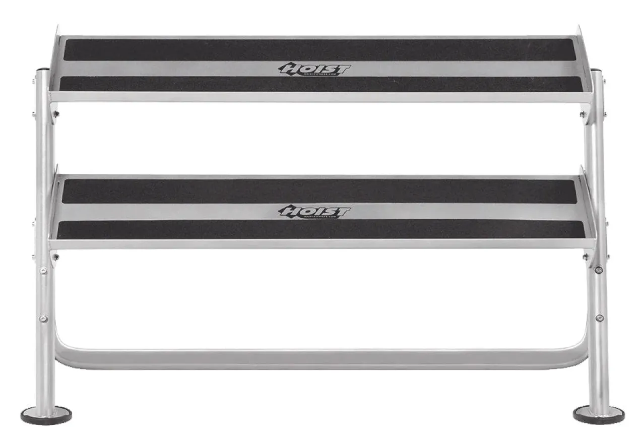 Hoist 60" 2-Tier Dumbbell Rack w/ Optional 3rd Tier (HF-5461-60)