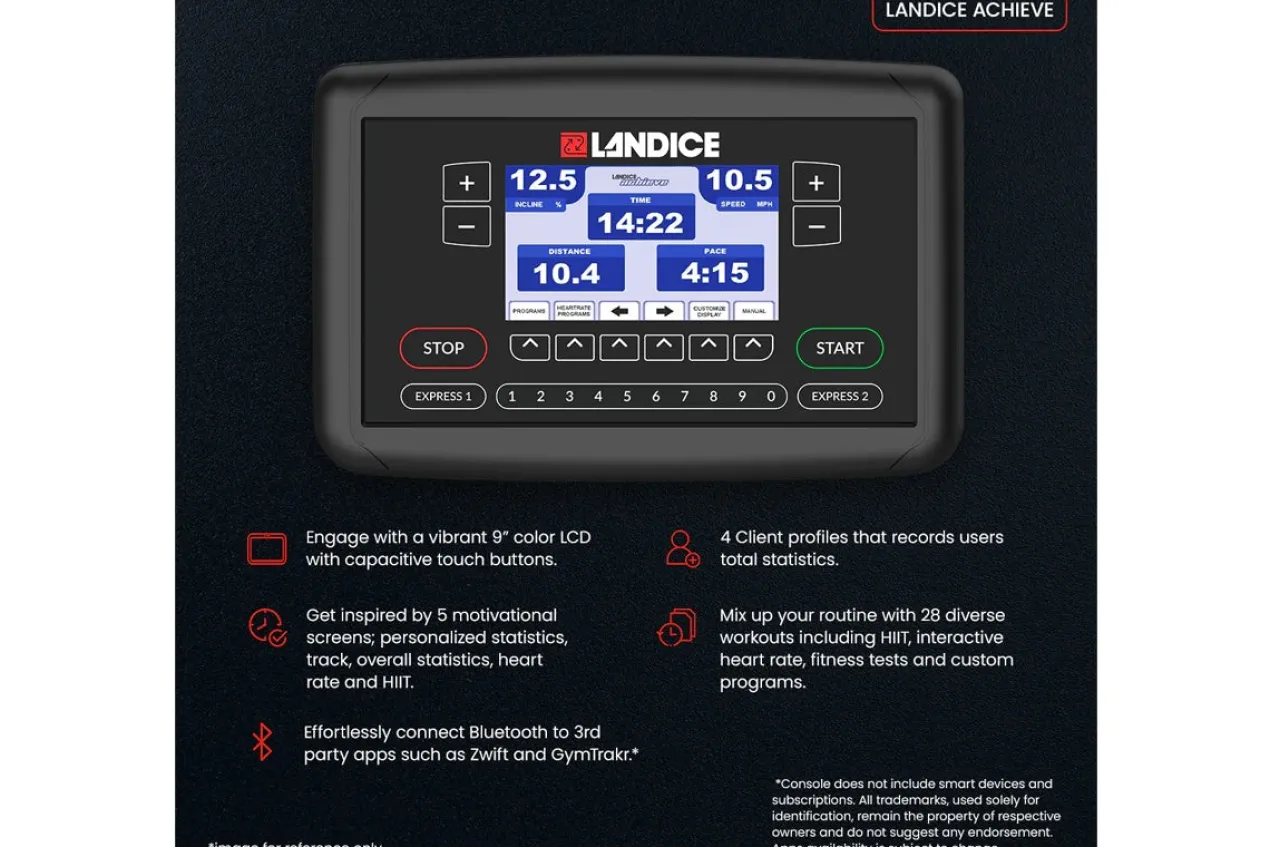 Landice L8 Treadmill (🧨JULY 4th SALE)