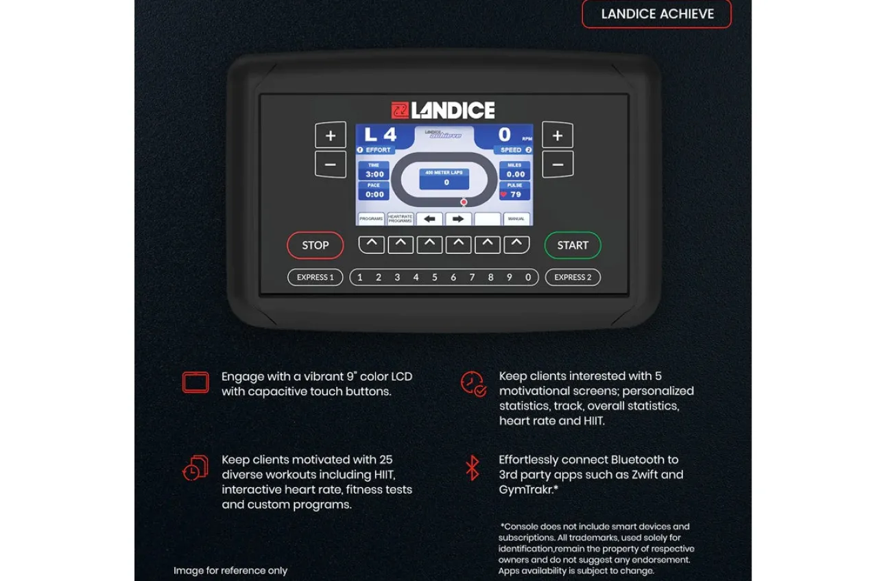 Landice R9 Commercial Recumbent Exercise Bike