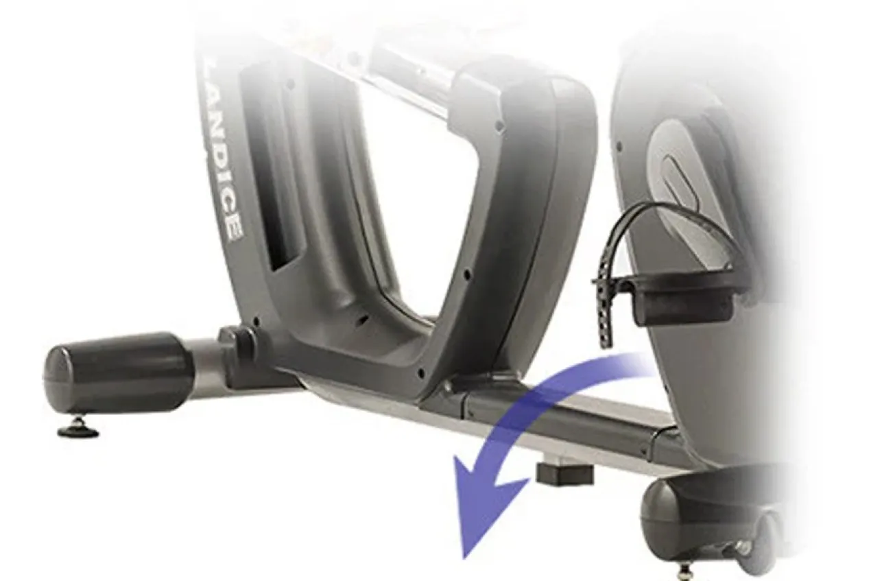 Landice R9 Commercial Recumbent Exercise Bike