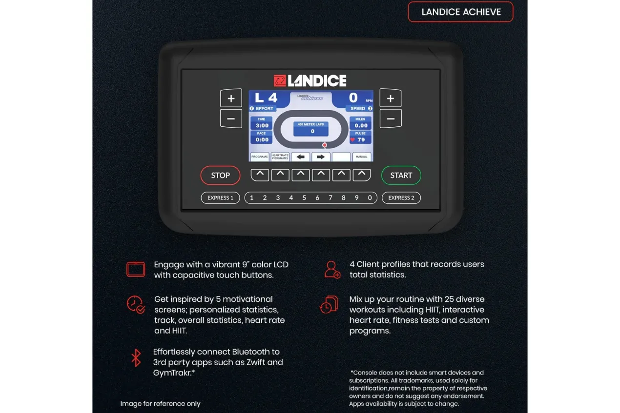 Landice U7 Upright Exercise Bike (🧨JULY 4th SALE - Extra $700)