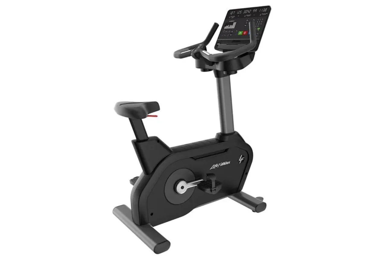 Life Fitness Club Series + (Plus) Upright Lifecycle Bike w/ SE3 Console (DEMO) (🧨JULY 4th SALE)