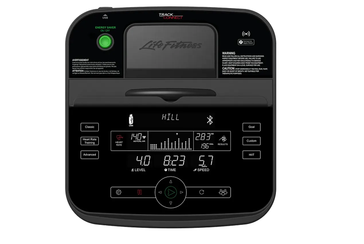 Life Fitness RS1 Recumbent Lifecycle Exercise Bike