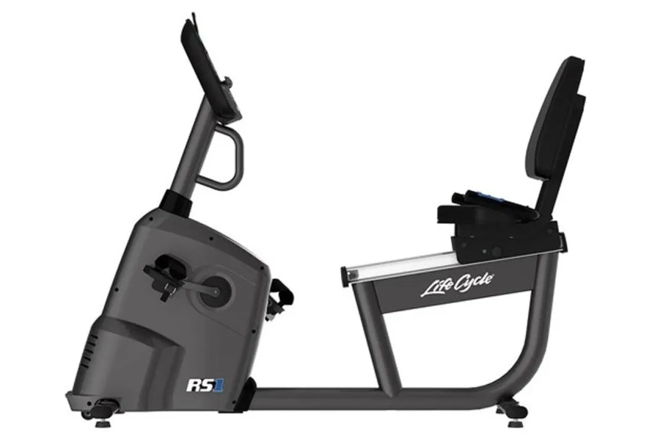 Life Fitness RS1 Recumbent Lifecycle Exercise Bike