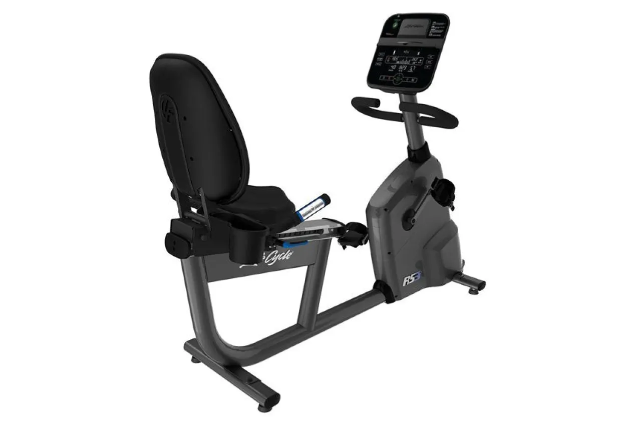 Life Fitness RS3 Recumbent Lifecycle Exercise Bike