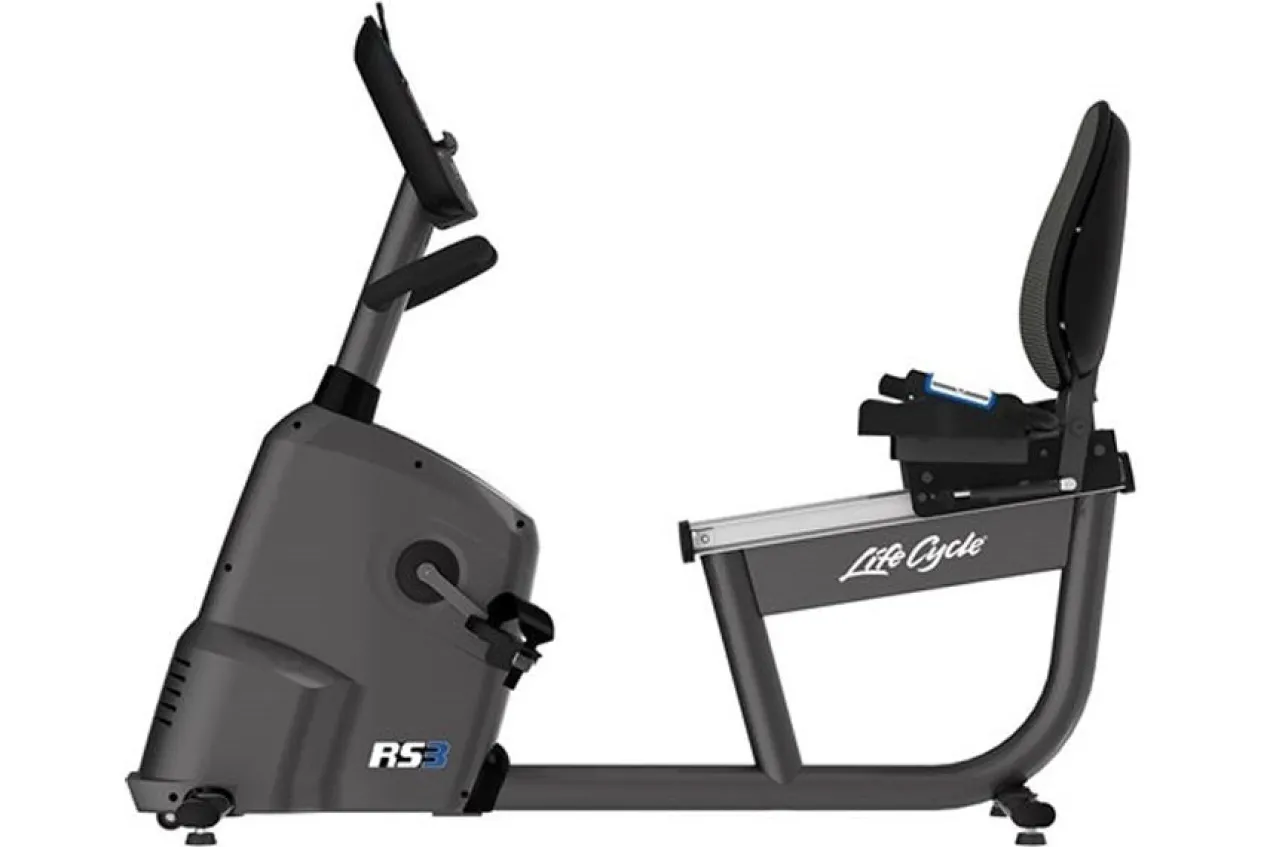 Life Fitness RS3 Recumbent Lifecycle Exercise Bike