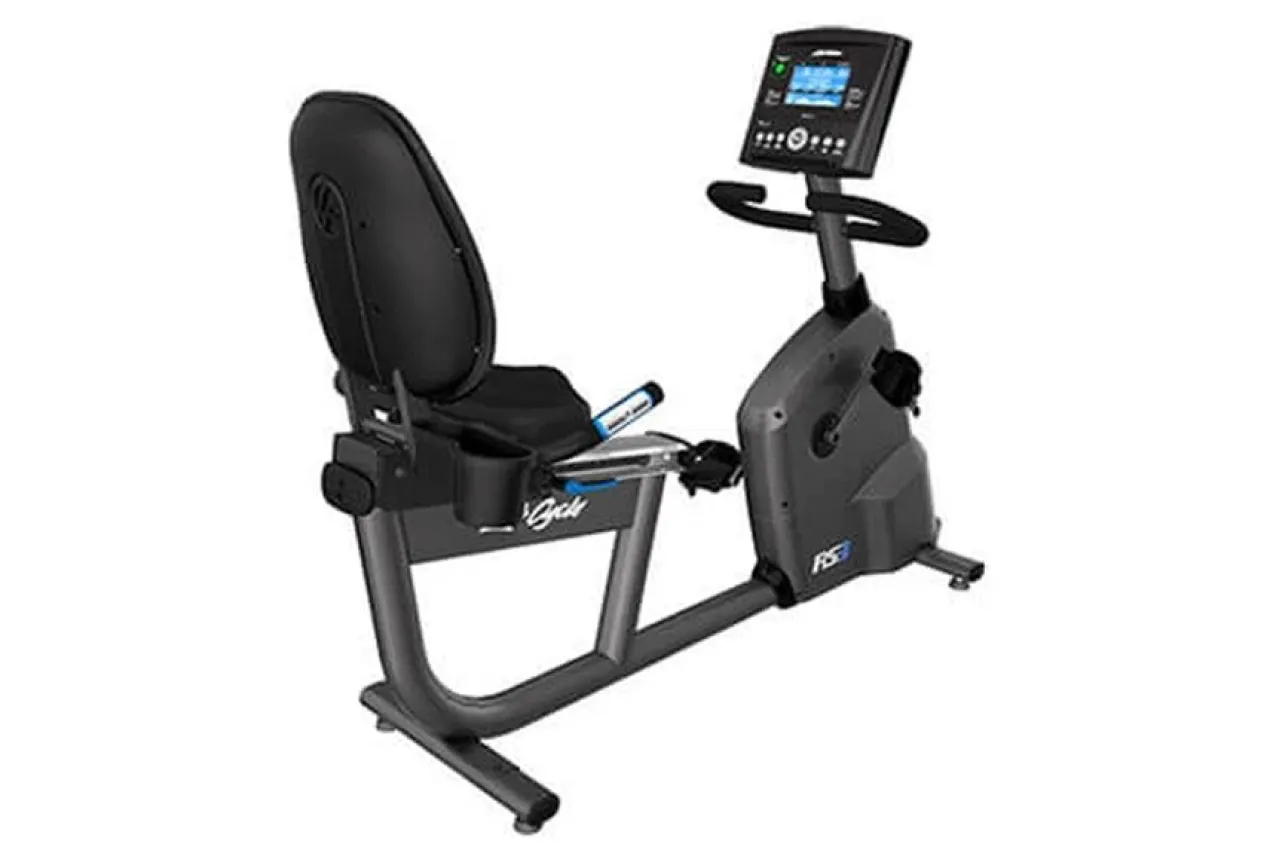 Life Fitness RS3 Recumbent Lifecycle Exercise Bike