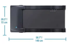LifeSpan TR1000-GlowUp Under Desk Treadmill (Retro Hub)