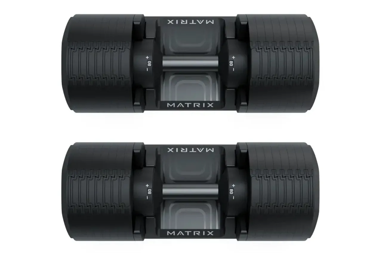 Matrix DB80 80lb Adjustable Dumbbells