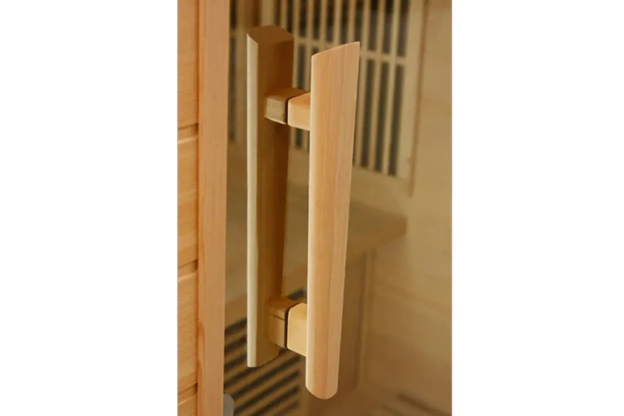 Maxxus "Chaumont Edition" 3-Person Corner Near Zero EMF FAR Infrared Sauna (Cedar or Hemlock)