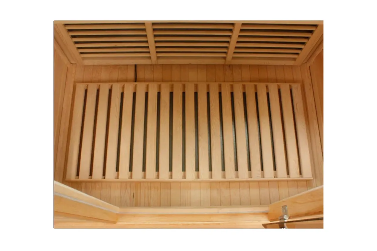 Maxxus "Chaumont Edition" 3-Person Corner Near Zero EMF FAR Infrared Sauna (Cedar or Hemlock)