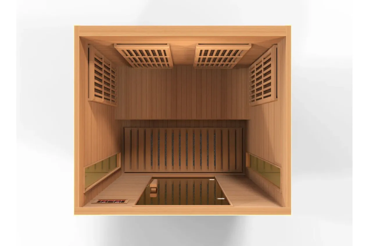 Maxxus "Cholet Edition" 2-Person Near Zero EMF FAR Infrared Sauna