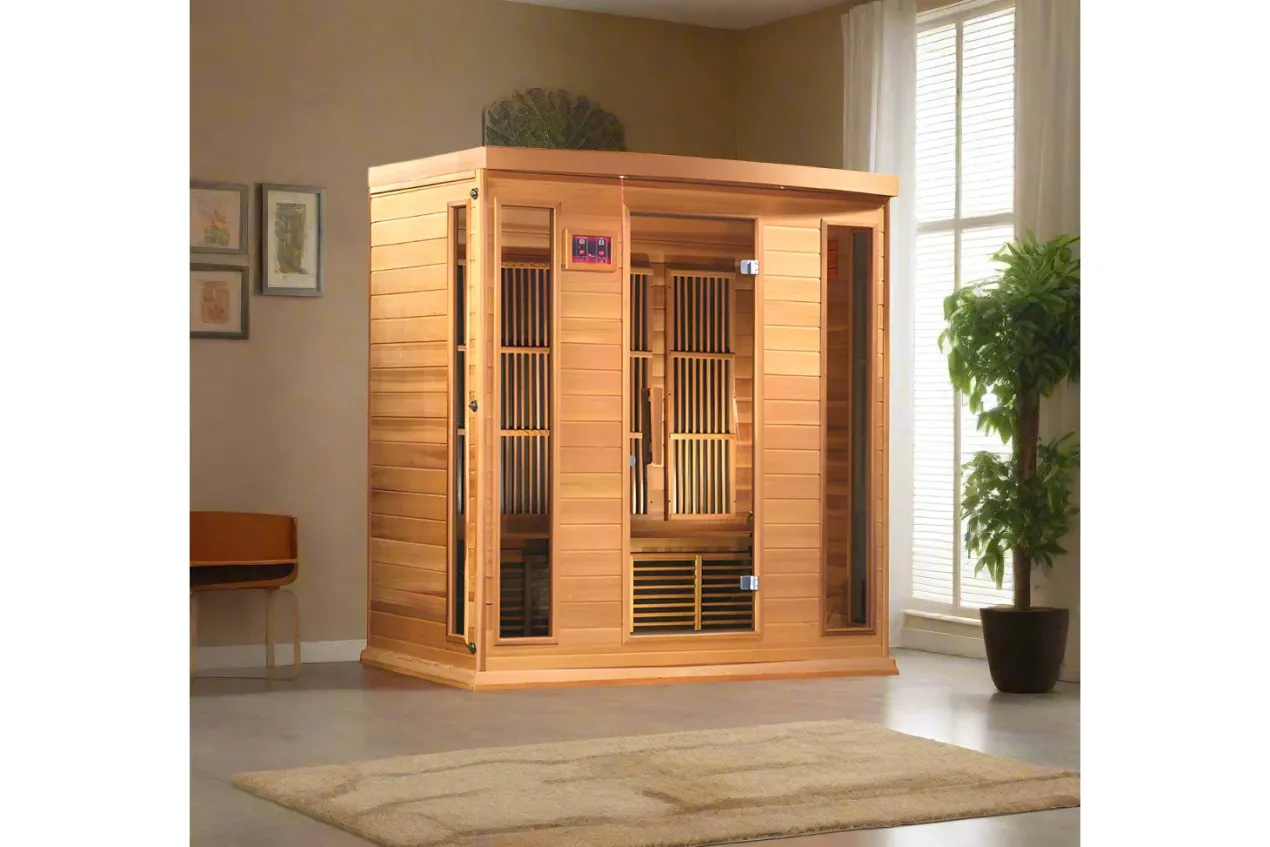 Maxxus "Montilemar Edition" 3-Person Near Zero EMF FAR Infrared Sauna