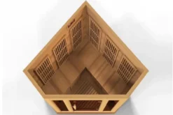 Maxxus 3-Person Corner Low EMF FAR Infrared Indoor Sauna