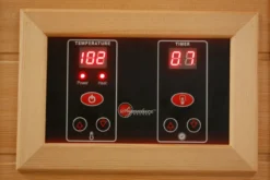 Maxxus 2026 3-Person Corner Low/Near Zero/Full Spectrum EMF FAR Infrared Sauna (Cedar or Hemlock)