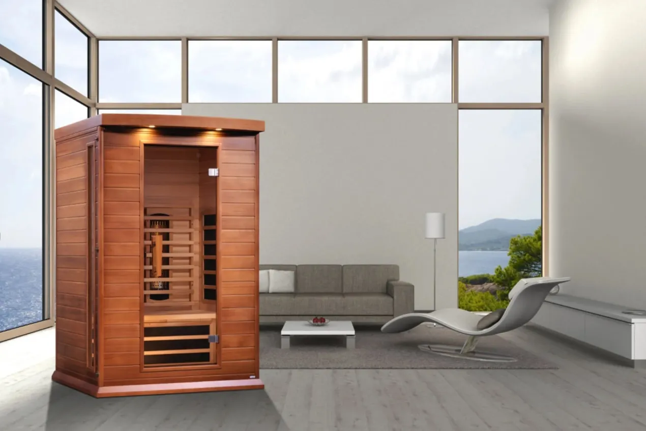 Maxxus 2-Person Full Spectrum FAR Infrared Sauna (Canadian Red Cedar)
