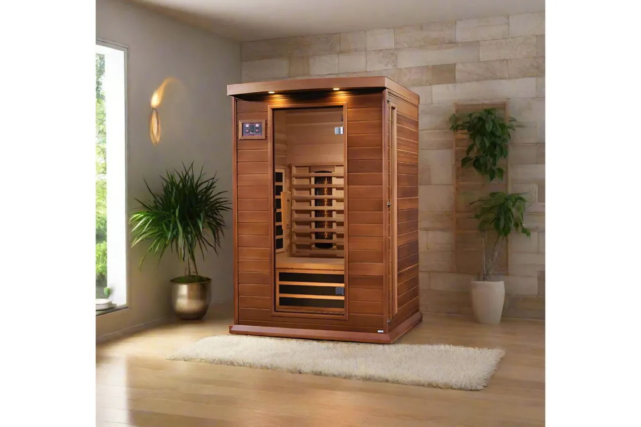 Maxxus 2-Person Full Spectrum FAR Infrared Sauna (Canadian Red Cedar)