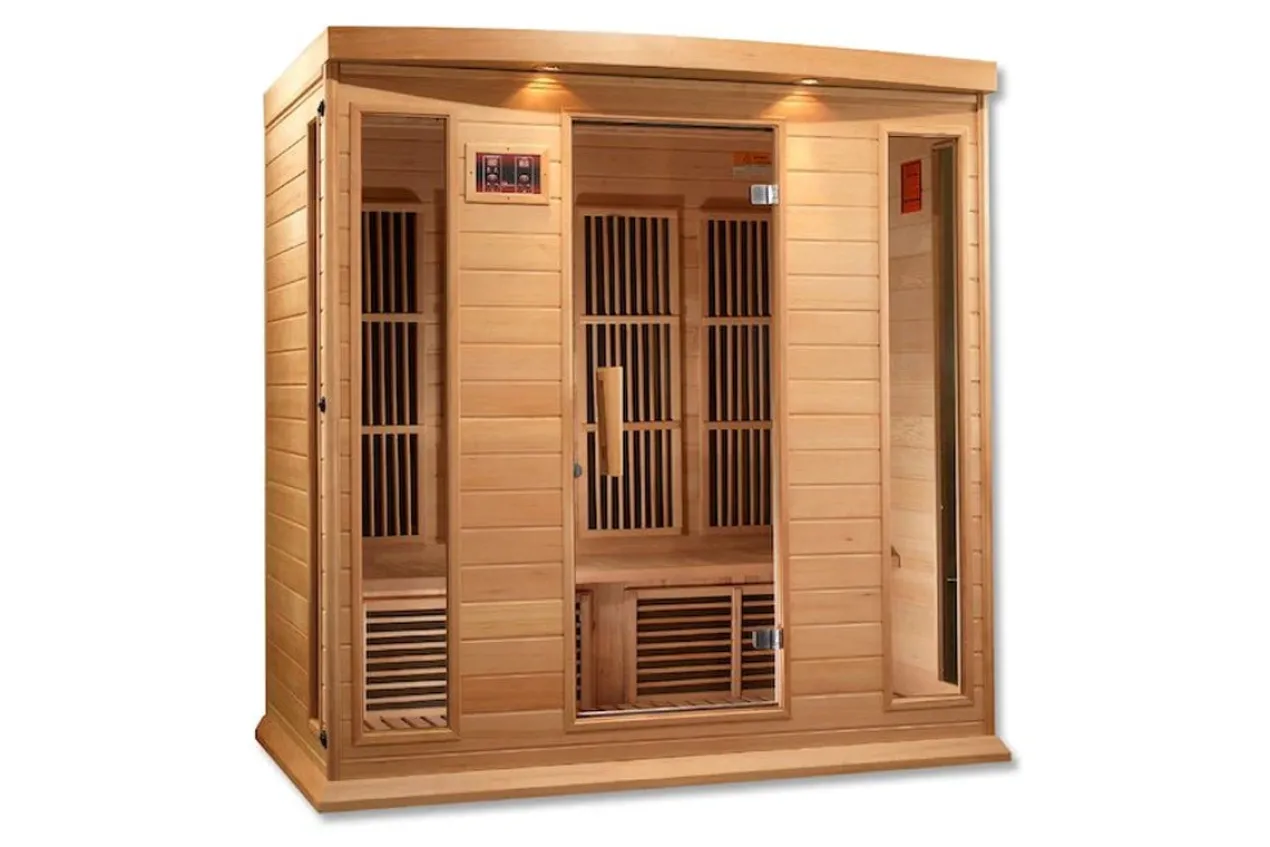 Maxxus 4-Person Low EMF FAR Infrared Sauna (Cedar or Hemlock)