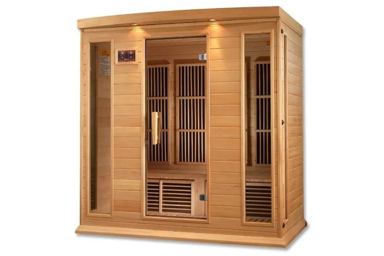 Maxxus 4-Person Low EMF FAR Infrared Sauna (Cedar or Hemlock)
