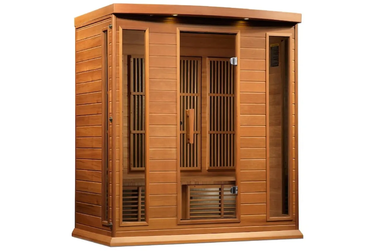 Maxxus 4-Person Low EMF FAR Infrared Sauna (Cedar or Hemlock)